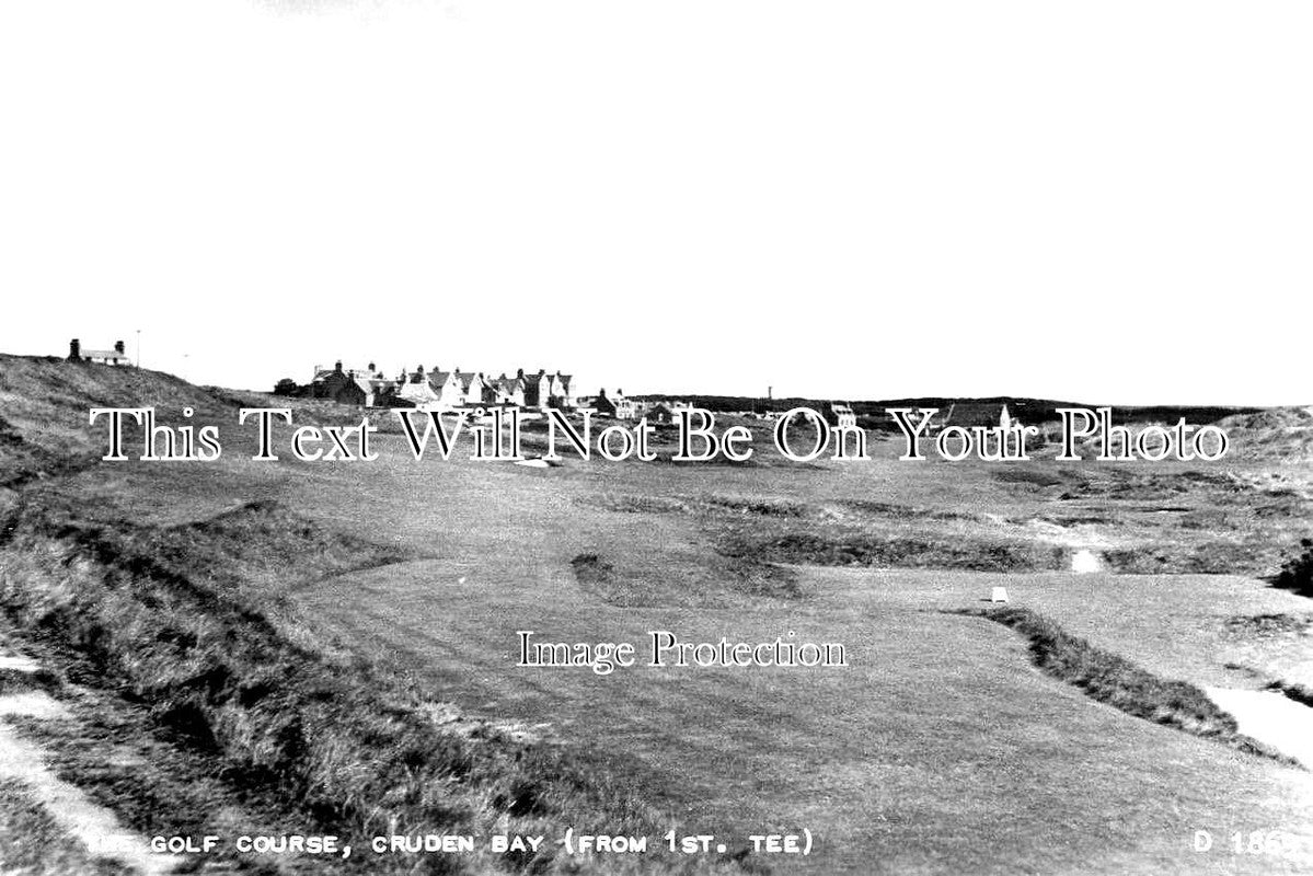 SC 1178 - The Golf Course, Cruden Bay, Peterhead, Scotland c1960
