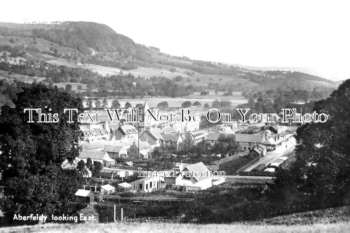 SC 1180 - Aberfeldy Railway Station, Scotland – JB Archive