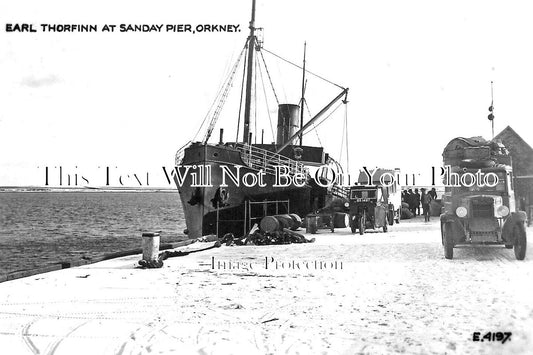 SC 119 - Earl Thorfinn At Sanday Pier, Orkney, Scotland