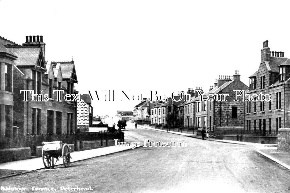 SC 1190 - Balmoor Terrace, Peterhead, Aberdeenshire, Scotland c1913