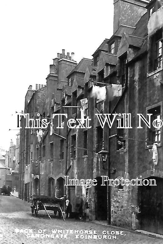 SC 1193 - Back Of Whitehorse Close, Canongate, Edinburgh, Scotland