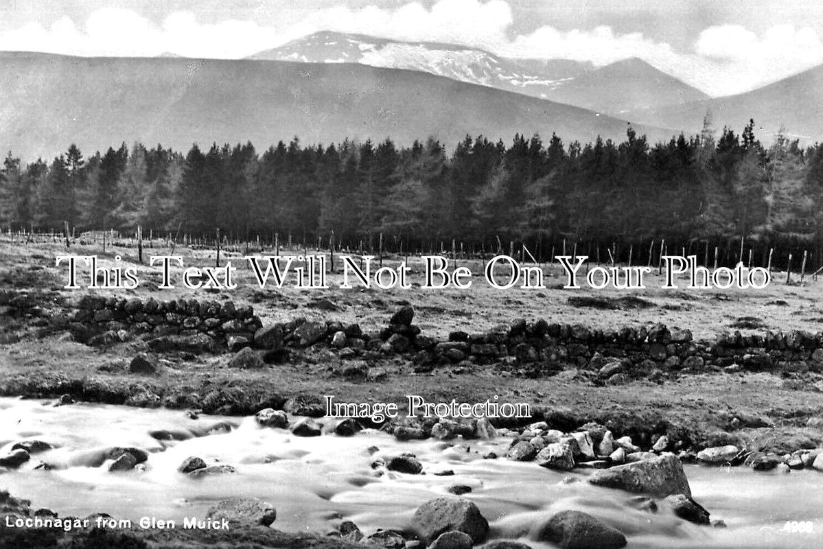 SC 1196 - Lochnagar From Glen Muick, Scotland