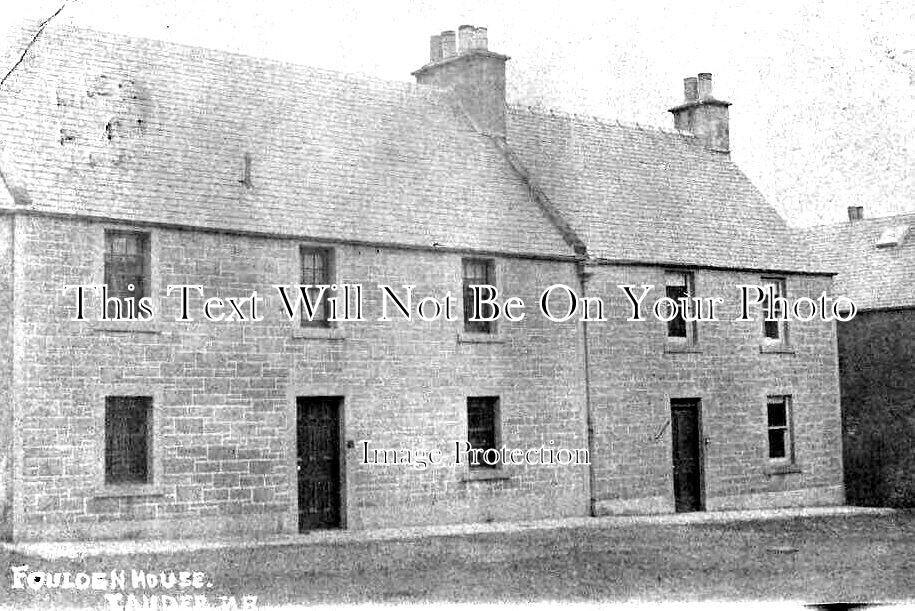 SC 1207 - Foulden House, Lauder, Berwickshire, Scotland c1904