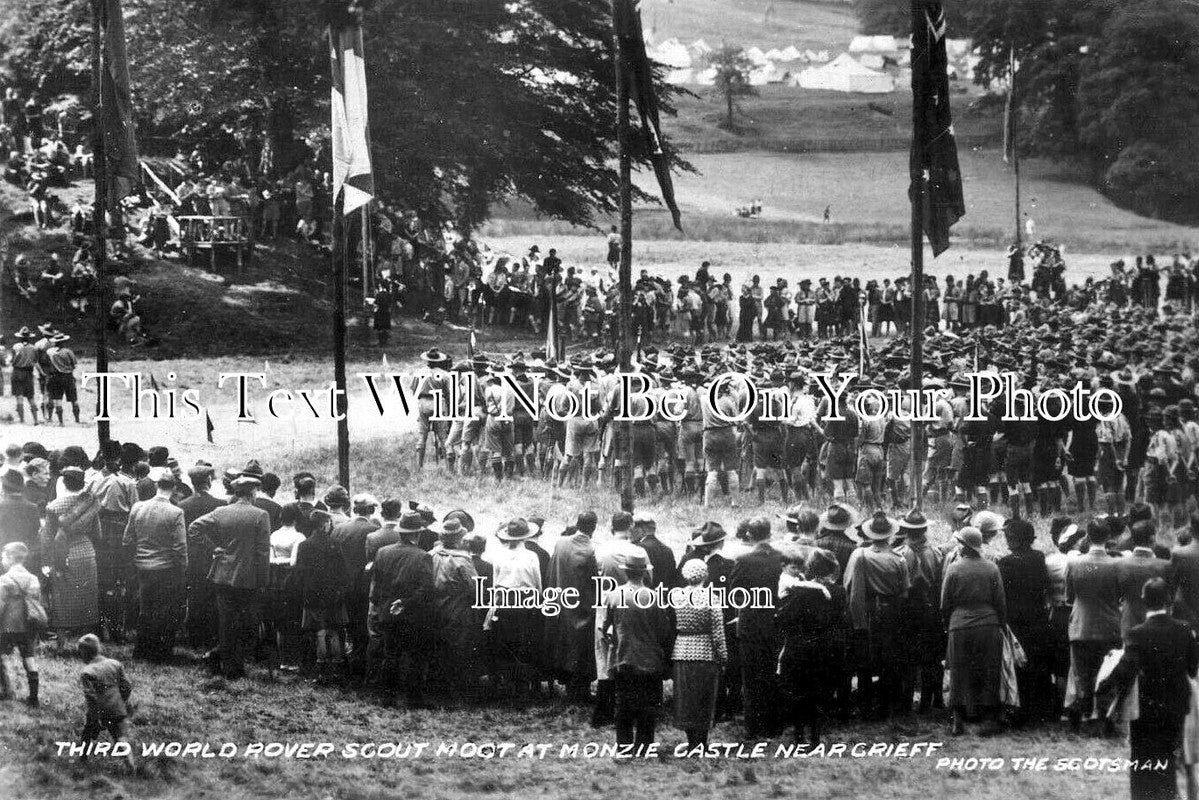 SC 1210 - Third World Rover Scout Moot At Monzie Castle, Scotland