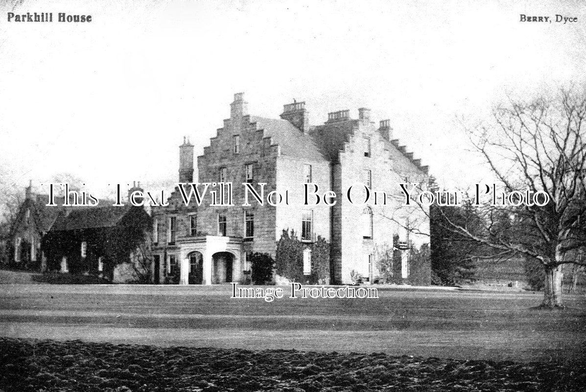 SC 1223 - Parkhill House, Dyce, Aberdeen, Scotland c1908