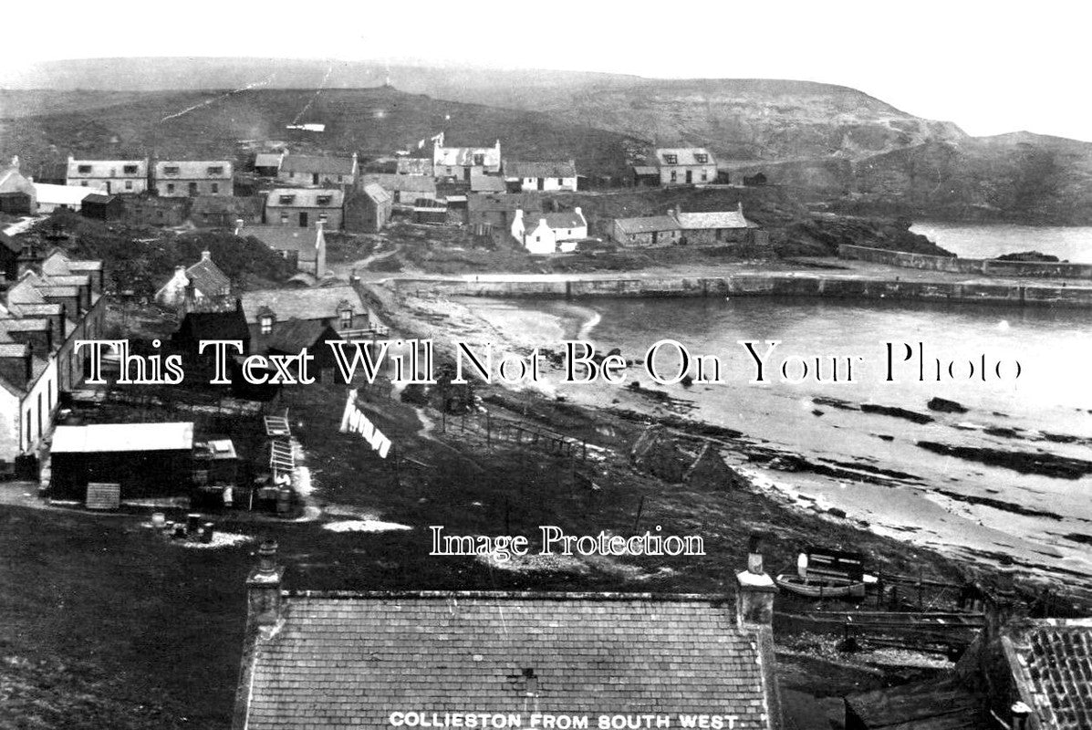SC 1239 - Collieston, Aberdeenshire, Scotland c1932