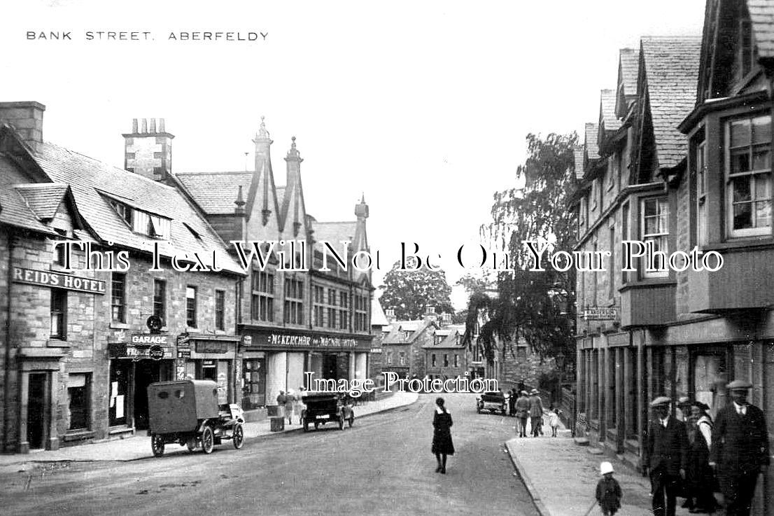 SC 1267 - Bank Street, Aberfeldy, Perthshire, Scotland