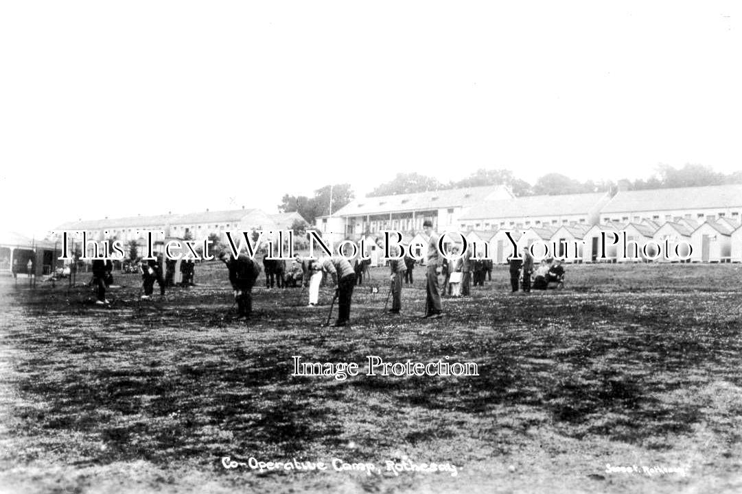 SC 1269 - Co-Operative Camp, Rothesay, Isle Of Bute, Scotland