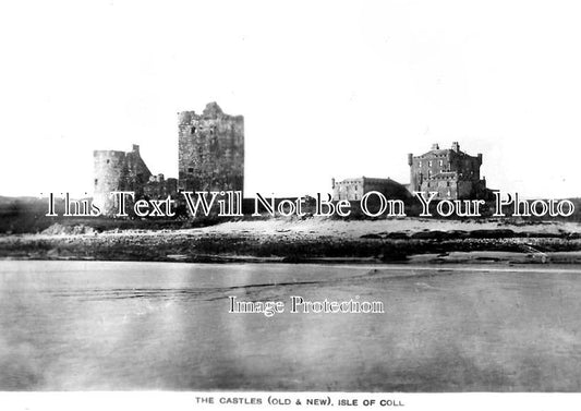 SC 128 - Isle Of Coll Castles, Scotland c1928