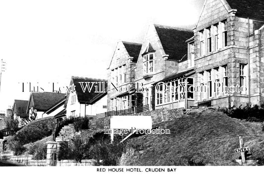 SC 1287 - Red House Hotel, Cruden Bay, Aberdeenshire, Scotland c1960
