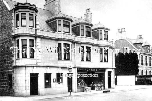 SC 1288 - The Post Office, Banchory, Aberdeenshire, Scotland c1910