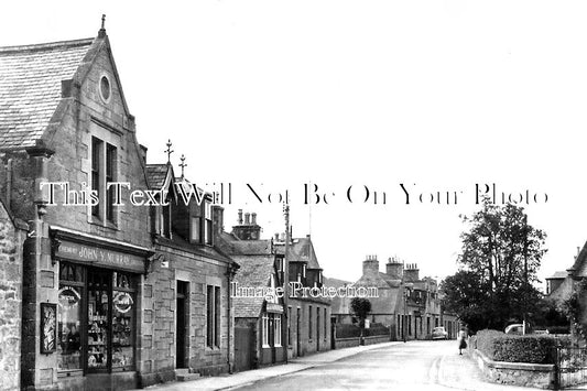 SC 1308 - Commerce Street, Insch, Aberdeenshire, Scotland c1969