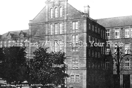 SC 1312 - David Kilpatrick School, Leith, Scotland c1916