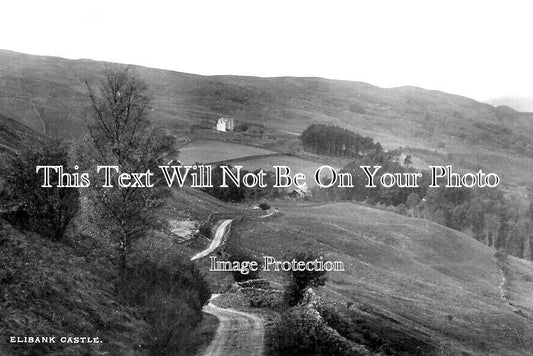 SC 1315 - Elibank Castle, Peeblesshire, Scotland c1927