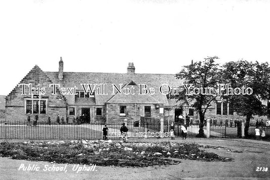 SC 1329 - Public School, Uphall, West Lothian, Scotland c1941