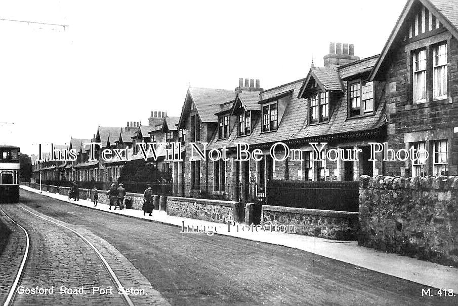 SC 1332 - Gosford Road, Port Seton, East Lothian, Scotland c1933