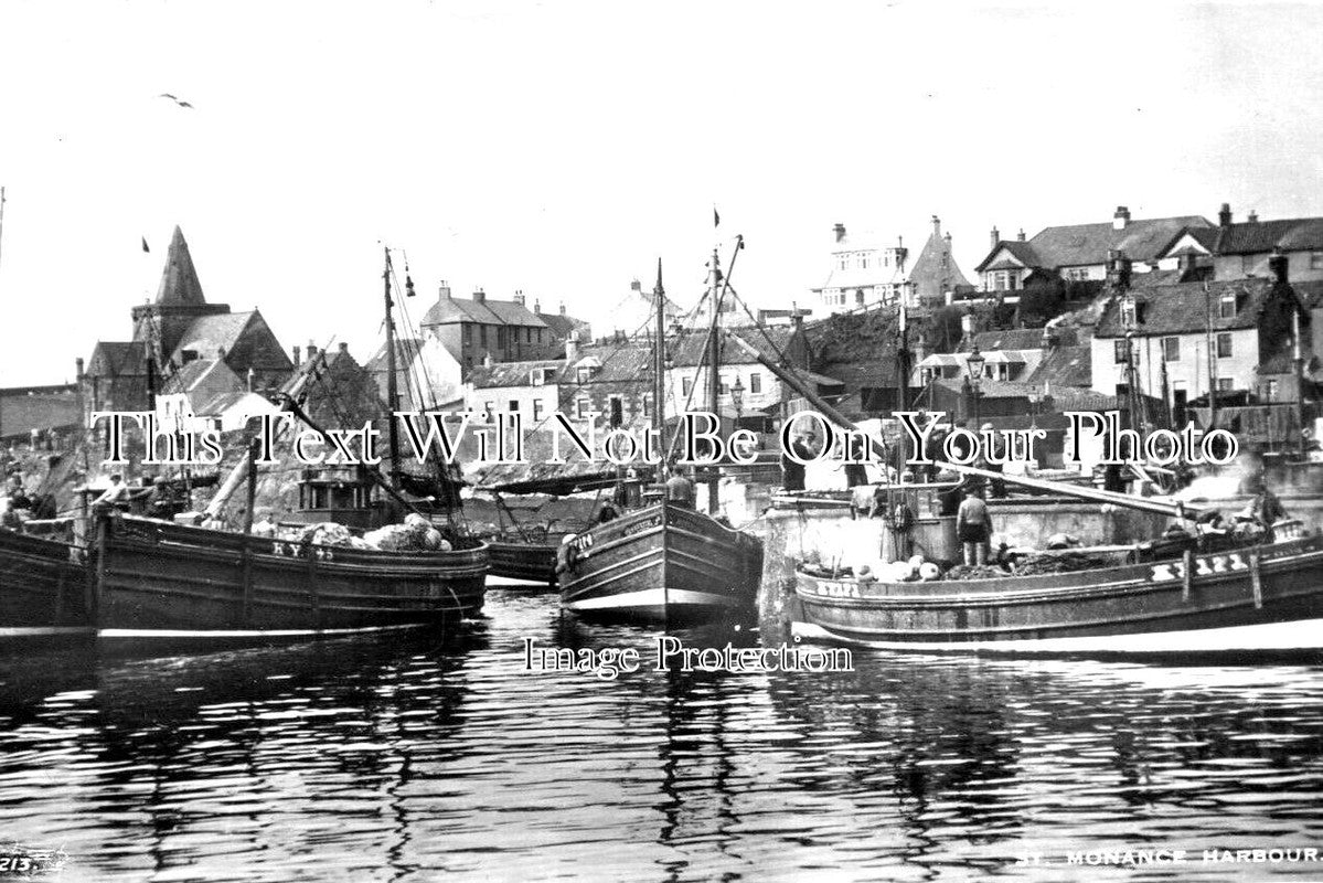 SC 1338 - St Monance Harbour, Fife, Scotland c1939