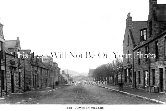 SC 1342 - Lumsden Village, Alford, Aberdeenshire, Scotland c1910