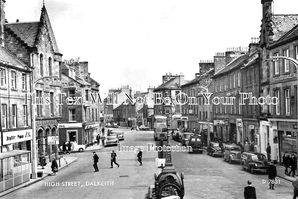 SC 1351 - High Street, Dalkeith, Scotland – JB Archive