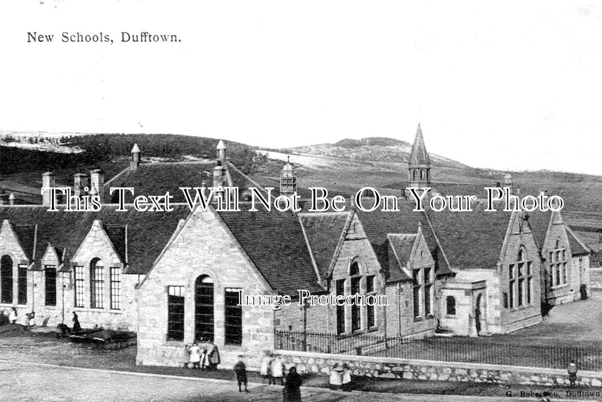 SC 1359 - New Schools, Dufftown, Scotland