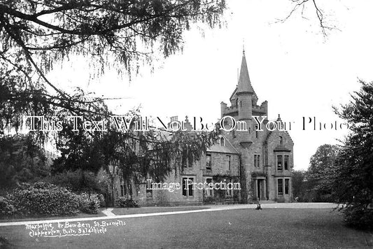 SC 1385 - Maxpoffle House, Bowden, St Boswells, Roxburghshire c1915