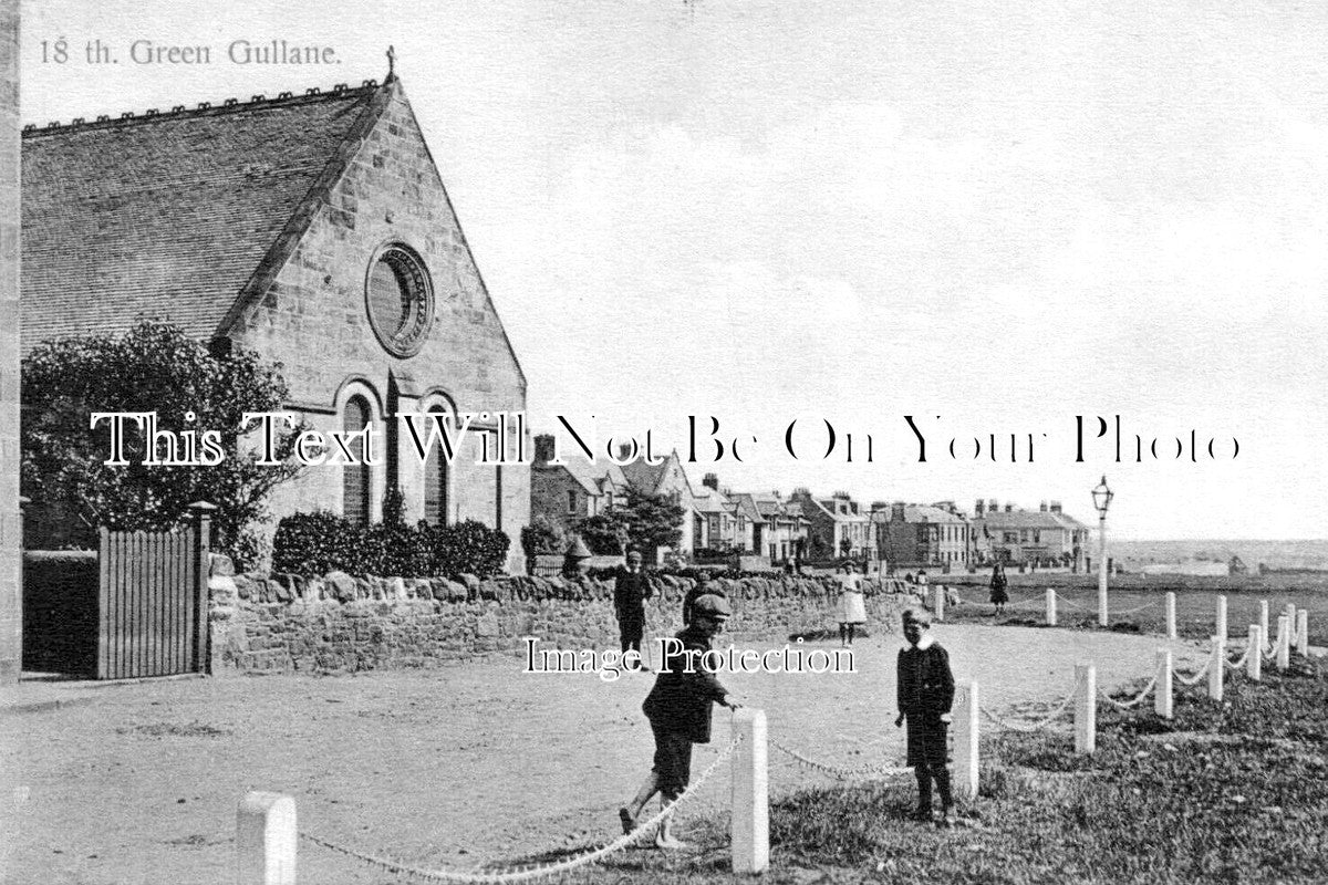 SC 1386 - 18th Green, Gullane Golf, Scotland