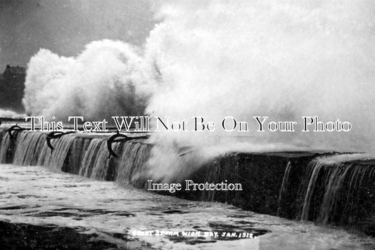 SC 1397 - Great Storm, Wick Bay, Caithness, Scotland 1912
