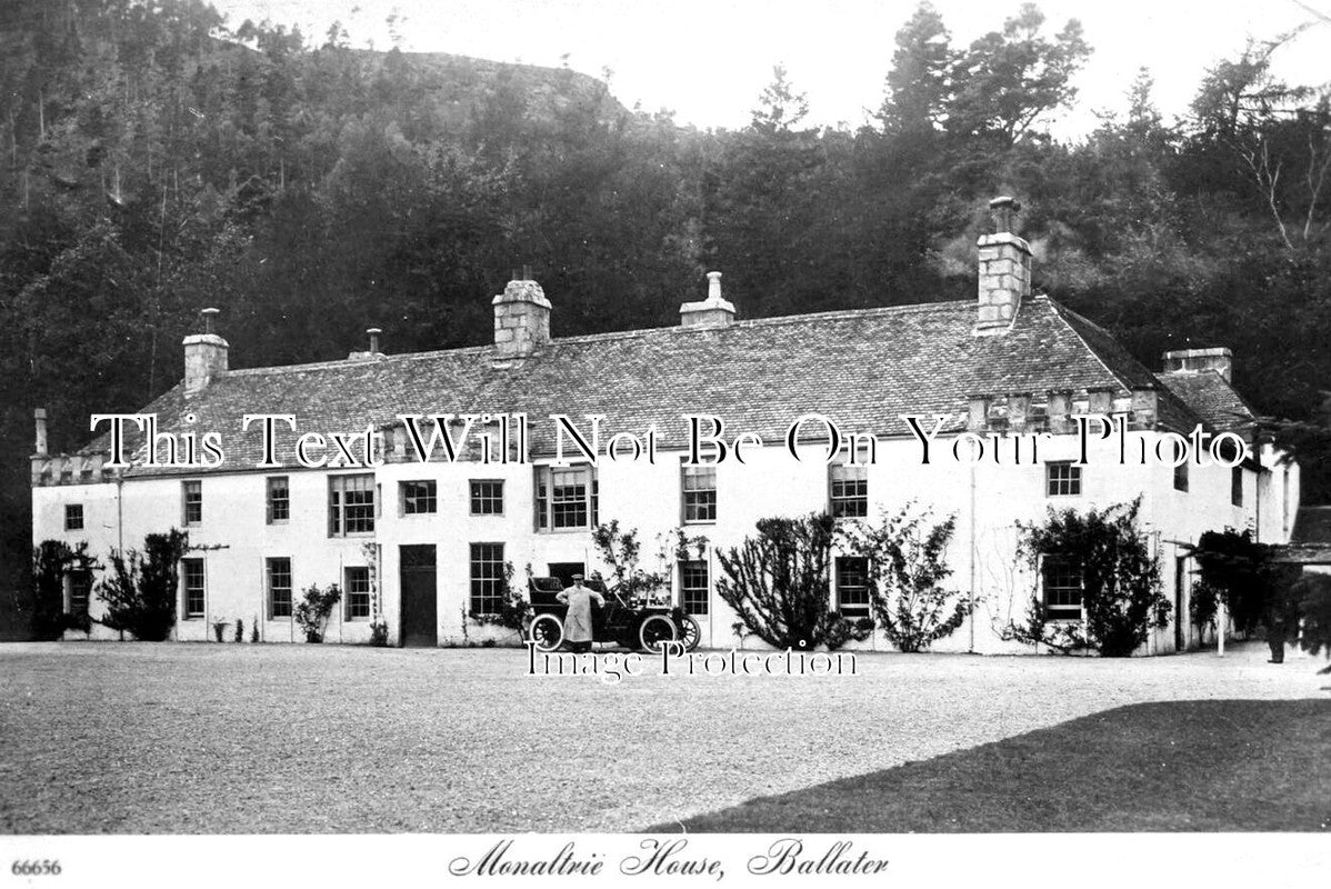 SC 1405 - Monaltrie House, Ballater, Scotland c1913