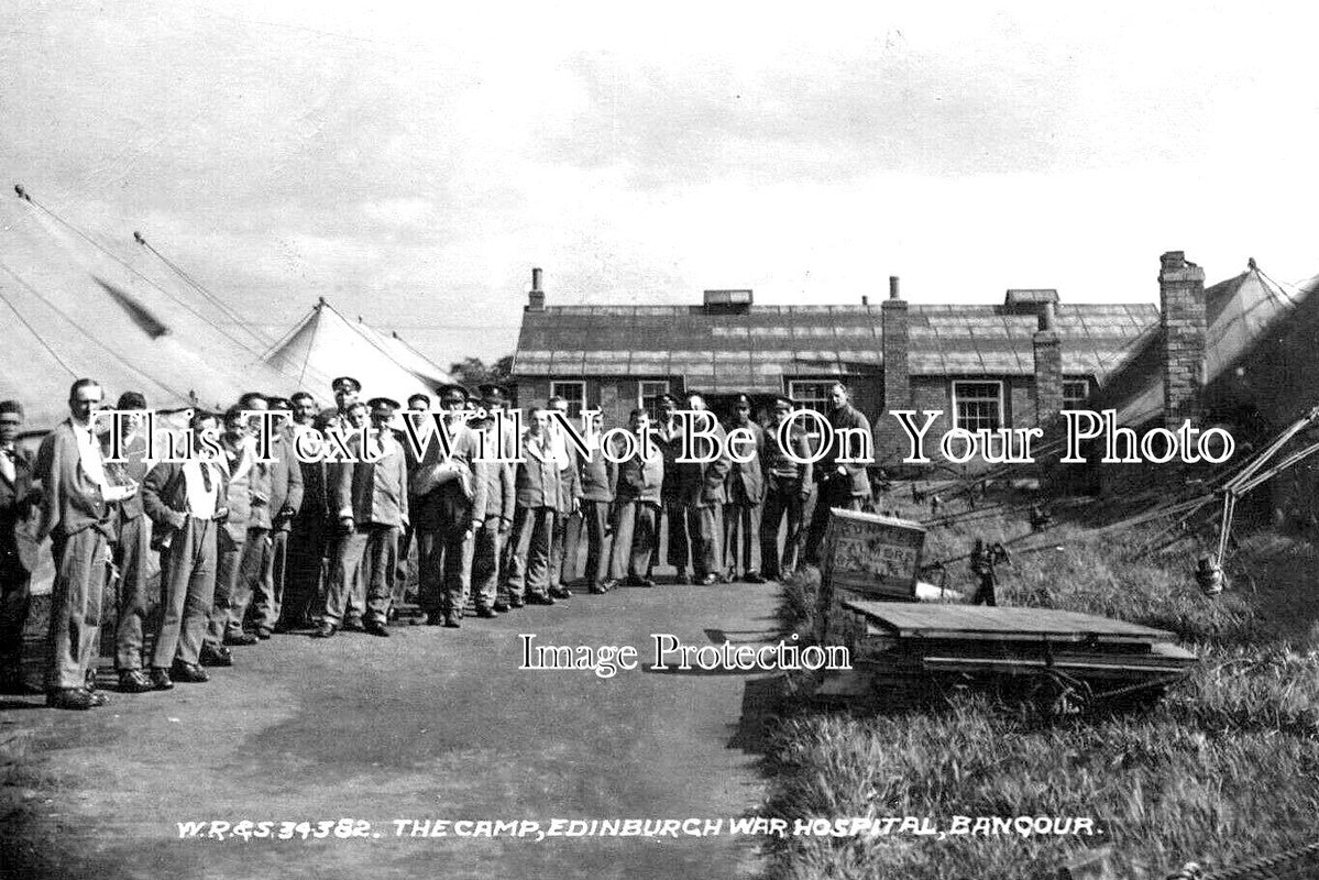 SC 1407 - The Camp, Bangour, Edingburgh War Hospital, Scotland