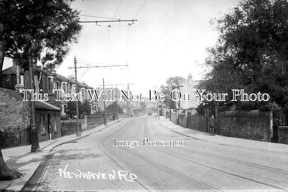 SC 1422 - Newhaven Road, Edinburgh, Scotland c1910