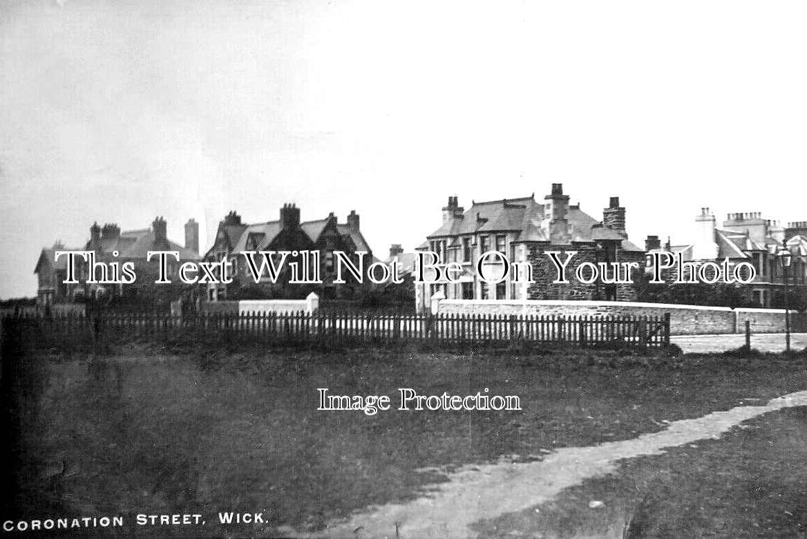 SC 1427 - Coronation Street, Wick, Caithness, Scotland