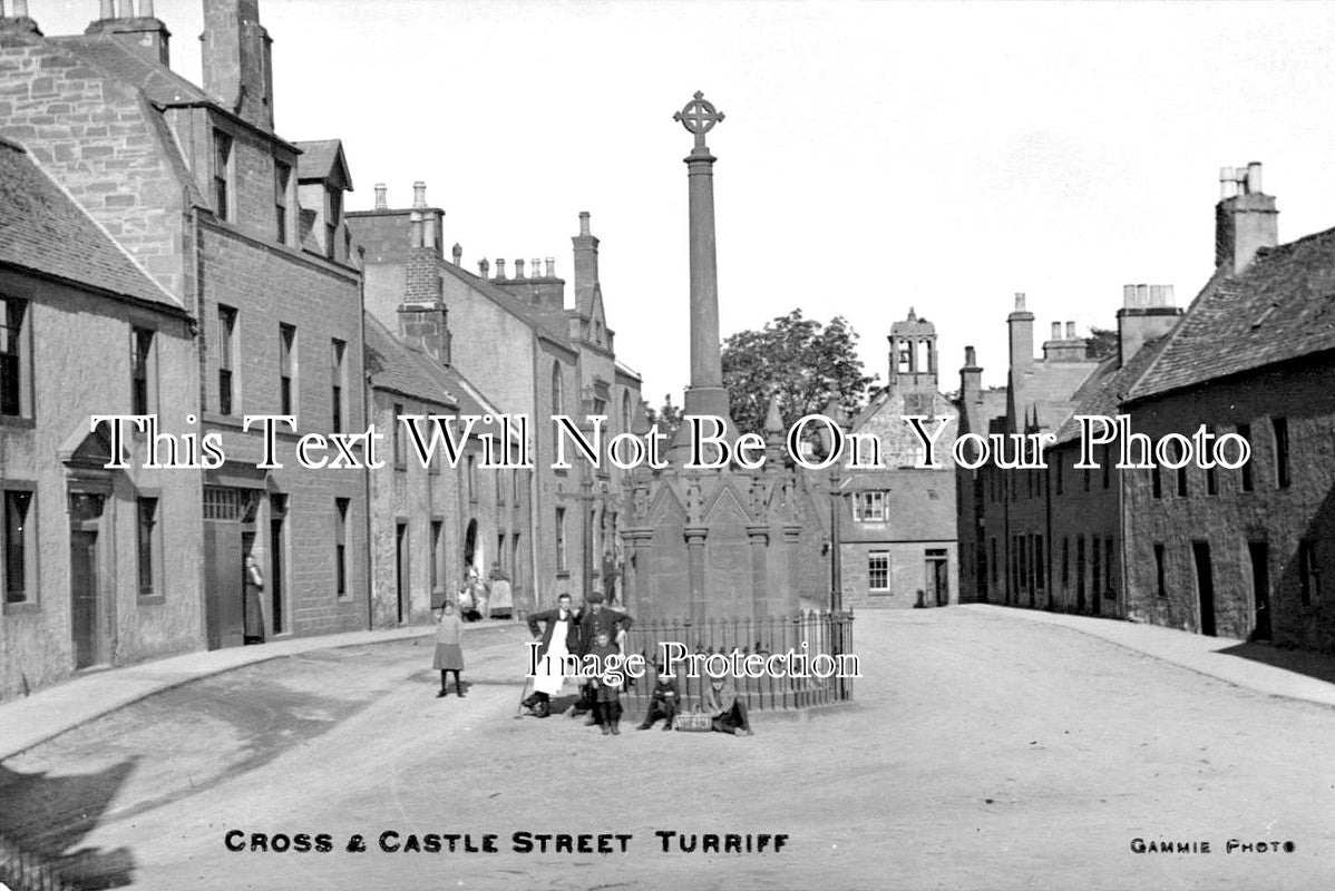 SC 1431 - Cross & Castle Street, Turriff, Aberdeenshire, Scotland