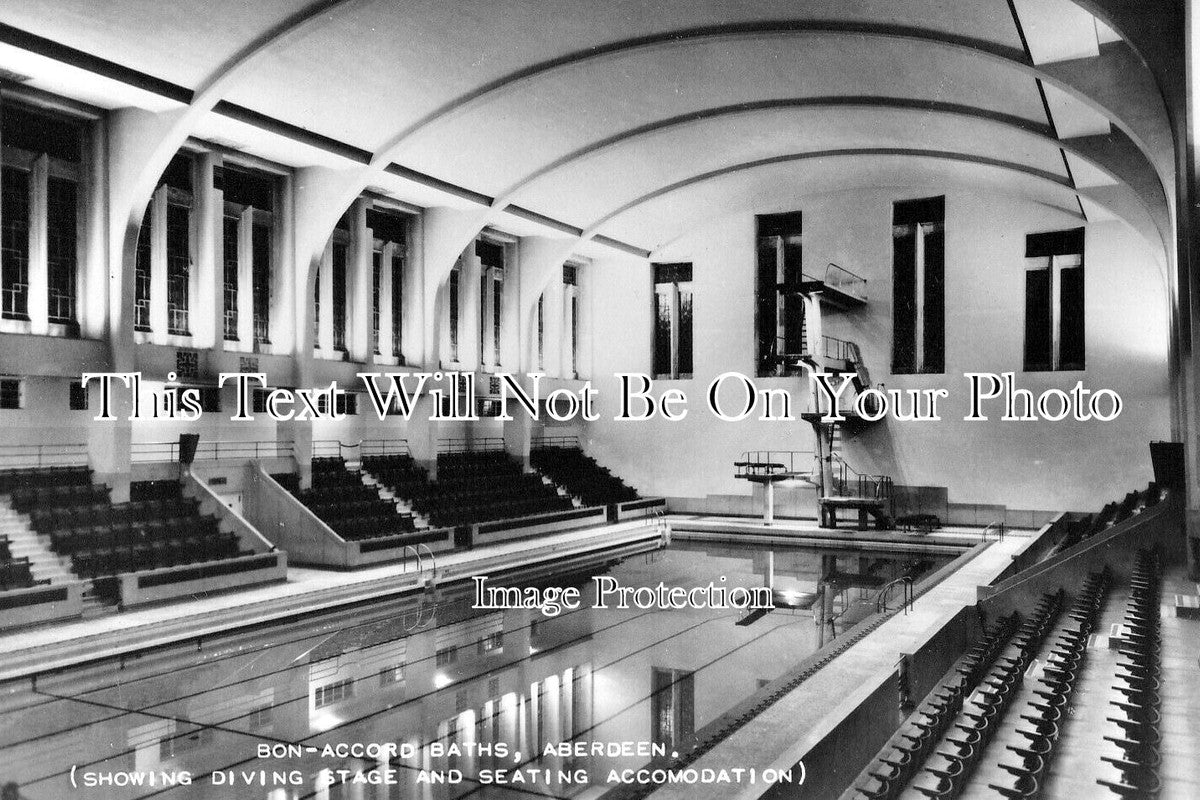 SC 1442 Bon Accord Baths, Aberdeen, Scotland JB Archive