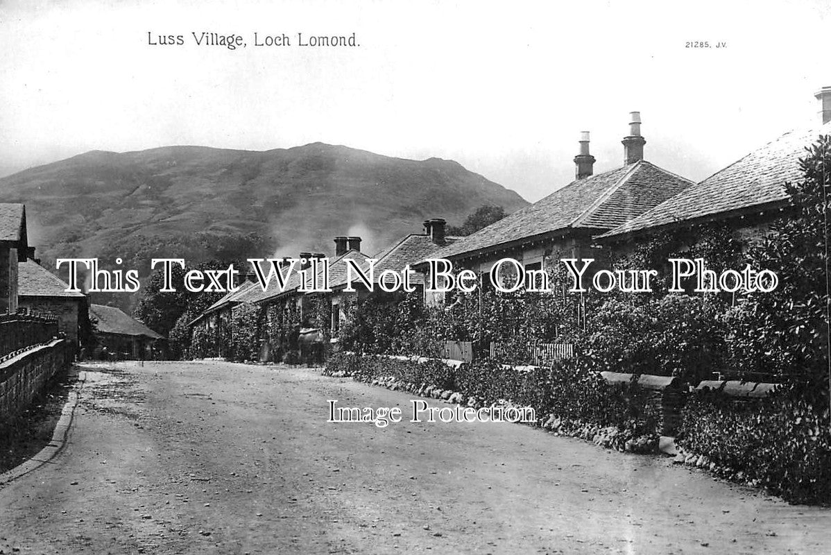SC 1472 - Luss Village, Loch Lomond, Scotland