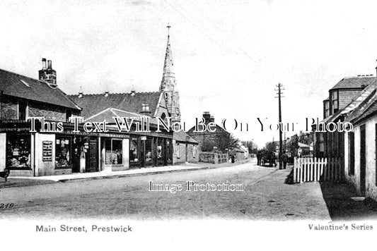 SC 1493 - Main Street, Prestwick, Ayrshire, Scotland