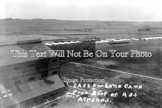 SC 1522 - East Fortune Camp R34 Airship Hanger Shed, North Berwick WW1