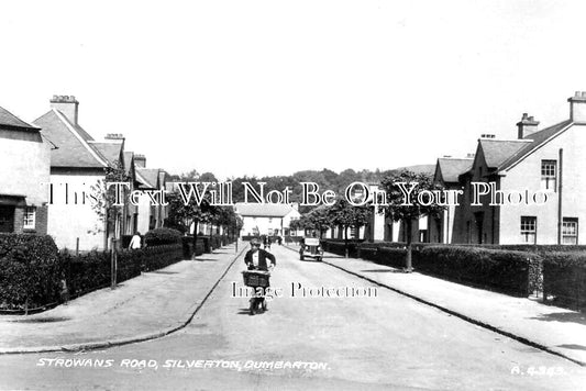 SC 153 - Strowans Road, Silverton, Dumbarton, Scotland c1936