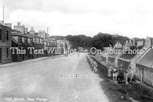 SC 1536 - High Street, New Pitsligo, Aberdeenshire, Scotland