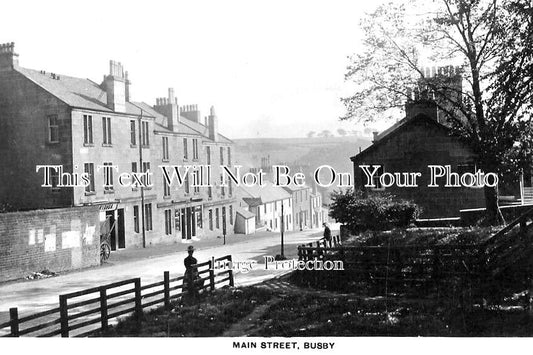 SC 1546 - Main Street, Busby, Renfrewshire, Scotland c1926