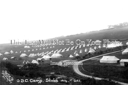 SC 1565 - OTC Camp, Stobs Near Hawick, Scotland c1914