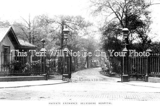 SC 1573 - Private Entrance, belvidere Hospital, Parkhead, Glasgow, Scotland