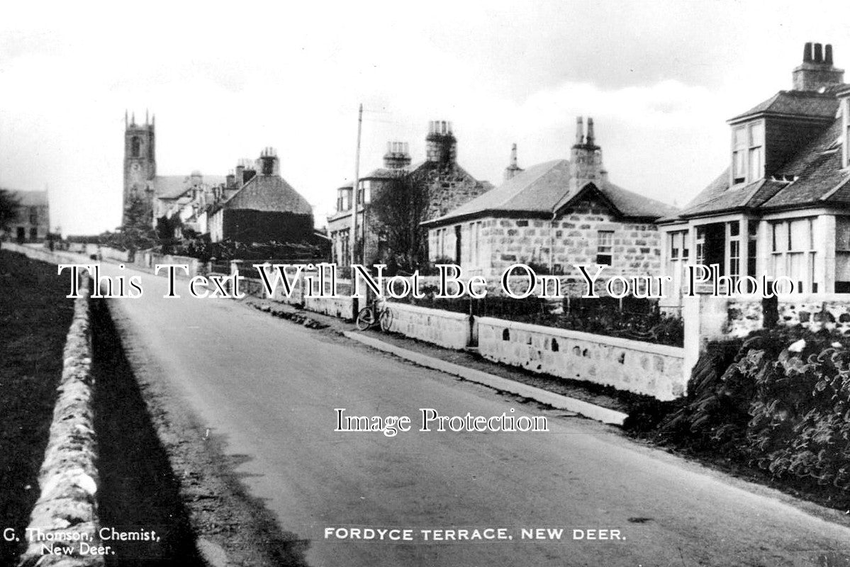 SC 1581 - Fordyce Terrace, New Deer, Aberdeenshire, Scotland