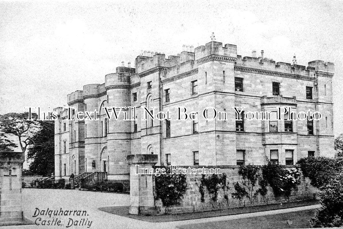 SC 1585 - Dalquharran Castle, Dailly, South Ayrshire, Scotland c1910 ...
