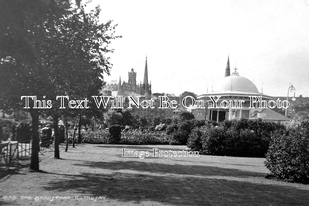 SC 1611 - The Bandstand, Rothesay, Scotland