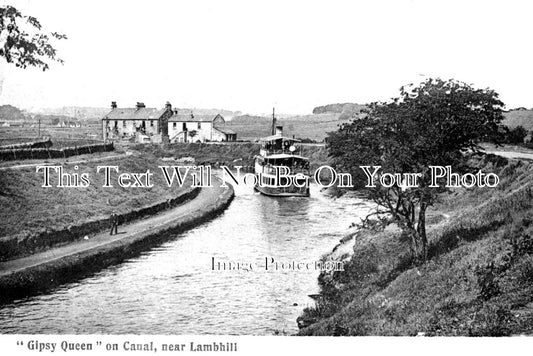 SC 1616 - Gipsy Queen On Canal Near Lambhill, Glasgow, Scotland