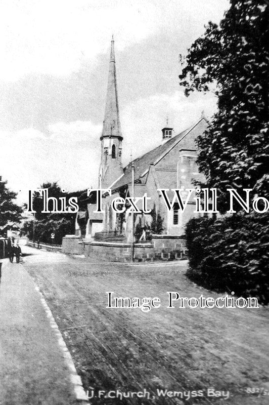 SC 1624 - UF United Free Church, Wemyss Bay, Scotland