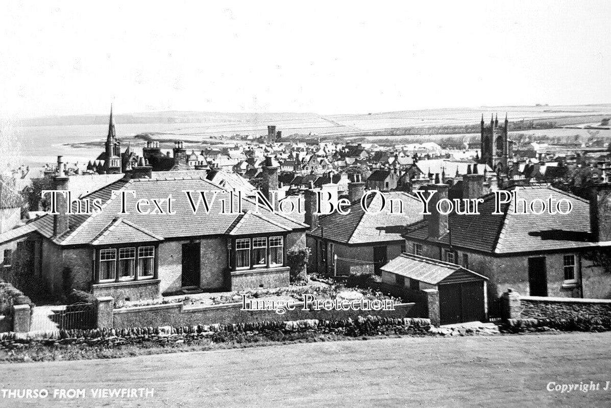 SC 1660 - Thurso From Viewfirth, Scotland