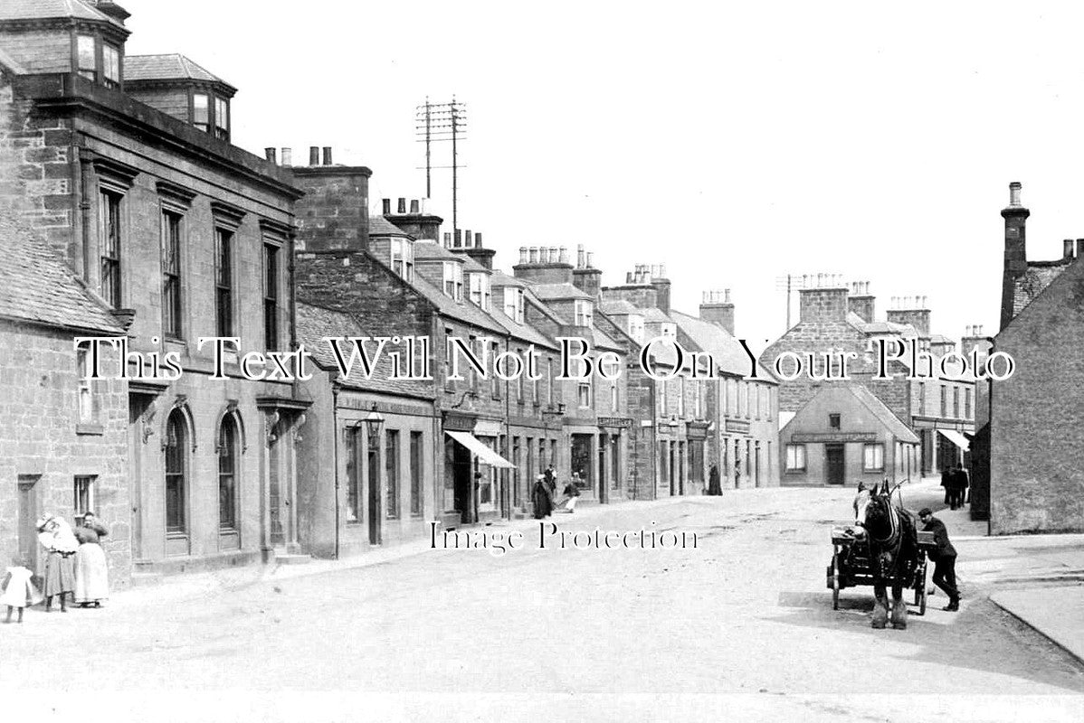 SC 1670 - High Street, Turriff, Aberdeenshire, Scotland