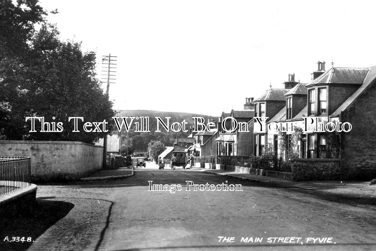 SC 1682 - The Main Street, Fyvie, Aberdeenshire, Scotland