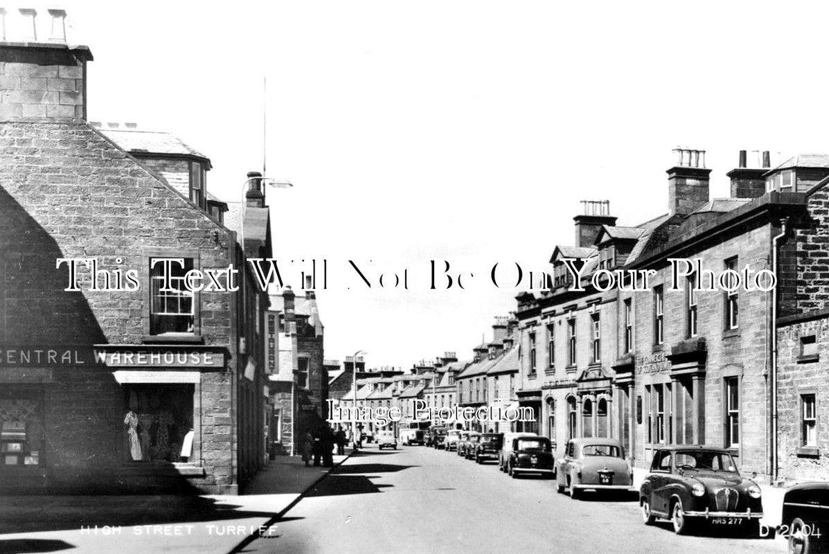 SC 1685 - High Street, Turriff, Aberdeenshire, Scotland
